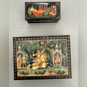 Russian Lacquer boxes